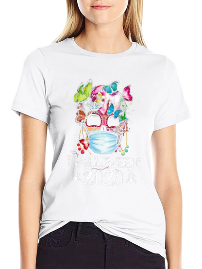 Halloween 2020 Skull Mask T-Shirt