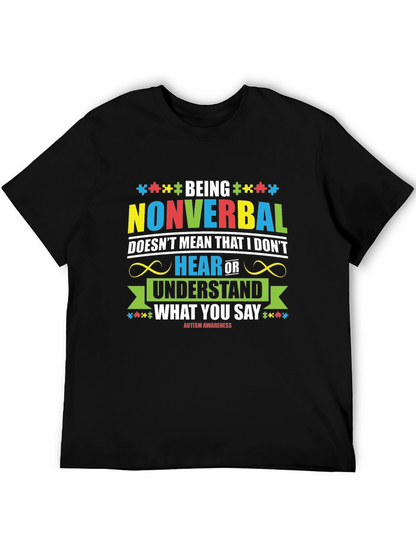Autism Awareness Nonverbal T-Shirt