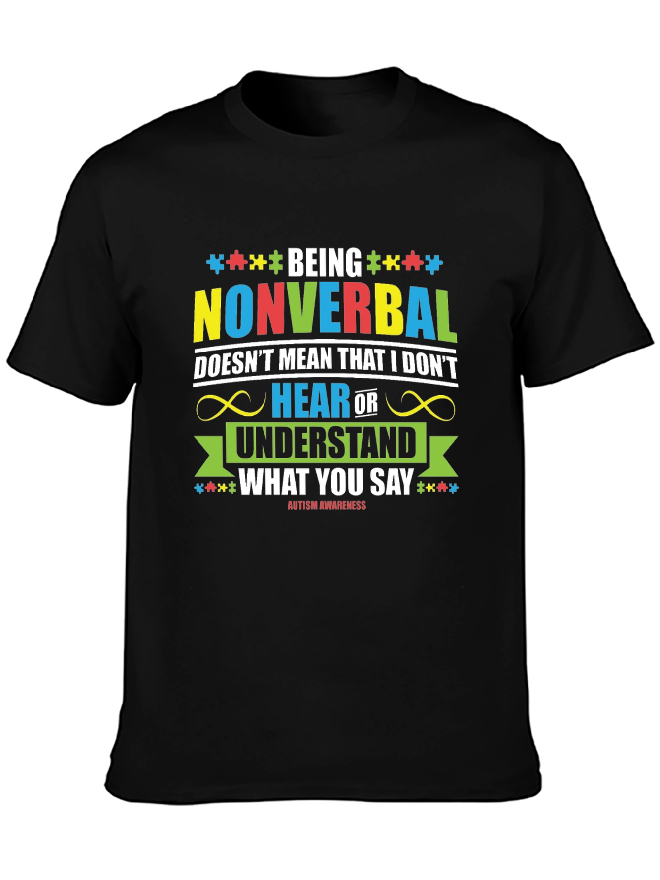 Autism Awareness Nonverbal T-Shirt