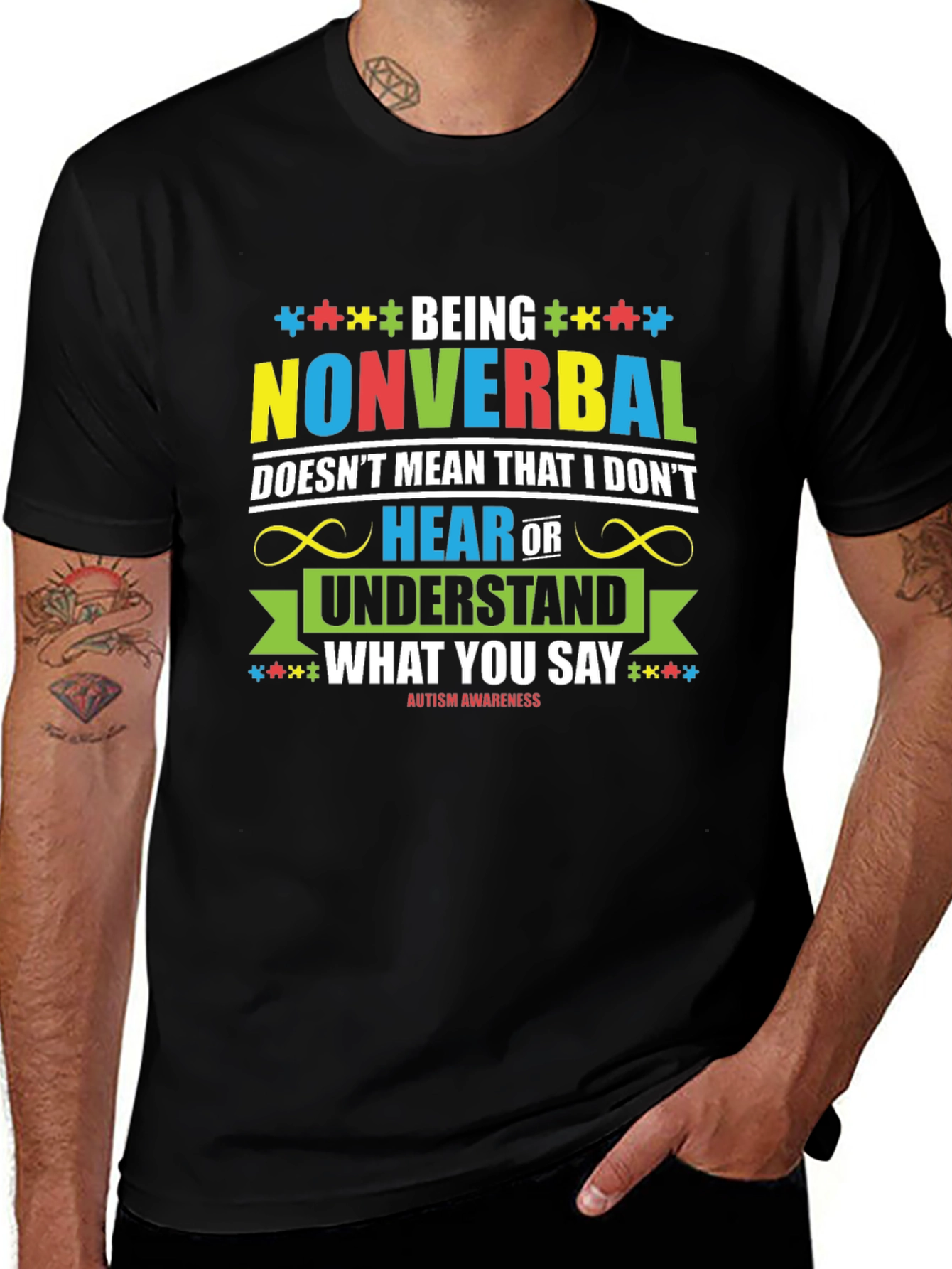 Autism Awareness Nonverbal T-Shirt