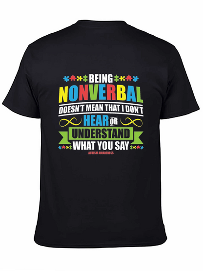 Autism Awareness Nonverbal T-Shirt