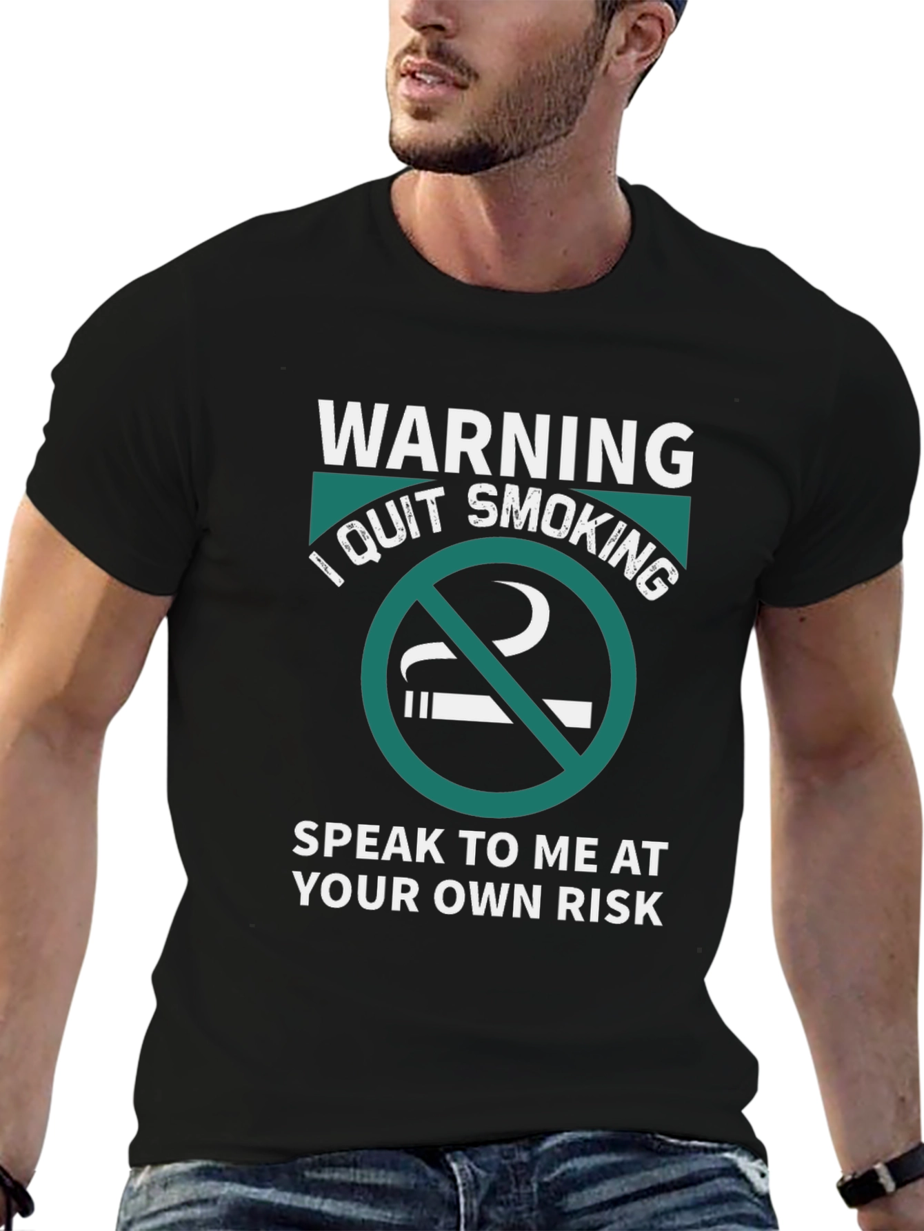 Warning: I Quit Smoking - Graphic T-Shirt