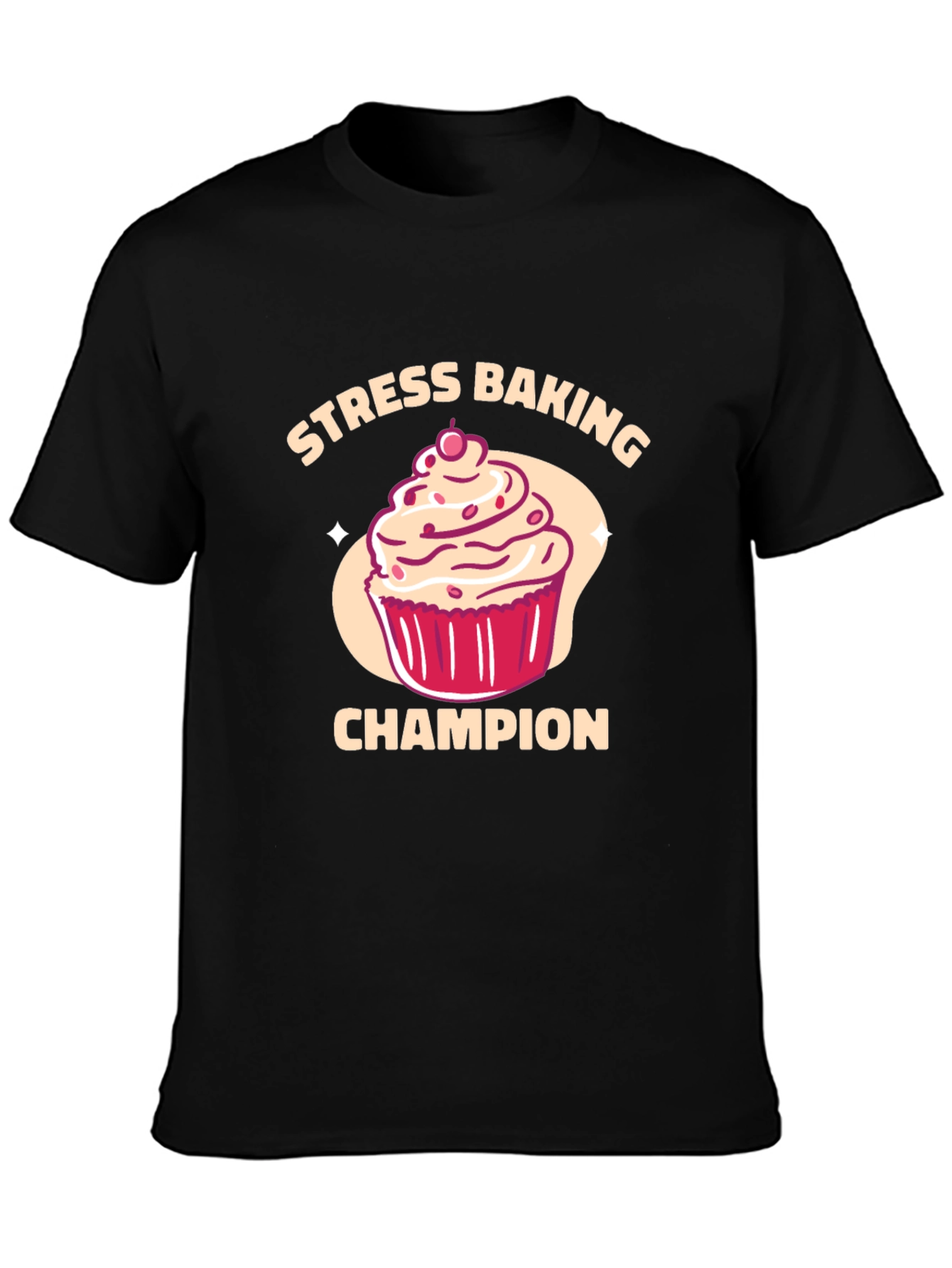 Stress Baking Champion Graphic Tee