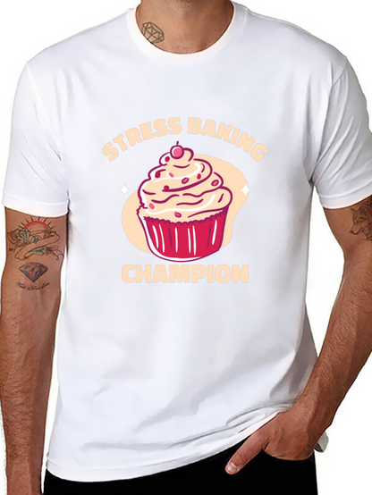 Stress Baking Champion Graphic Tee