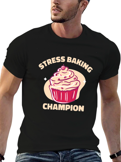 Stress Baking Champion Graphic Tee