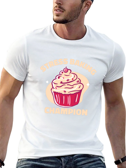 Stress Baking Champion Graphic Tee