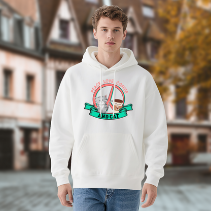 Streetwear Hoodie - Cat Lover Design
