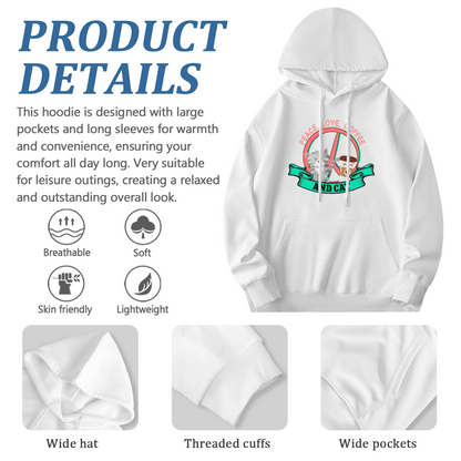 Streetwear Hoodie - Cat Lover Design