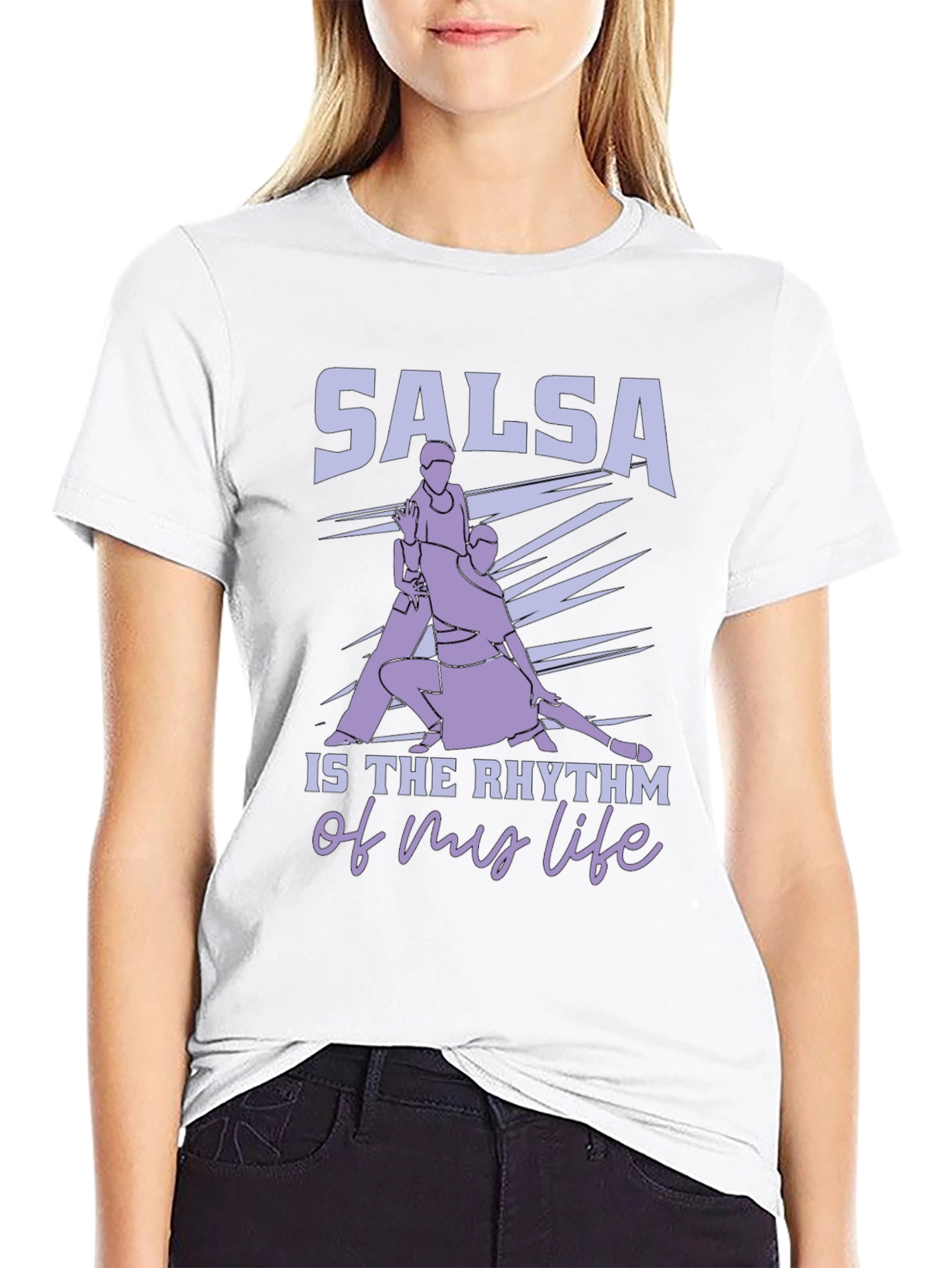 Salsa Rhythm T-Shirt - Dance Life