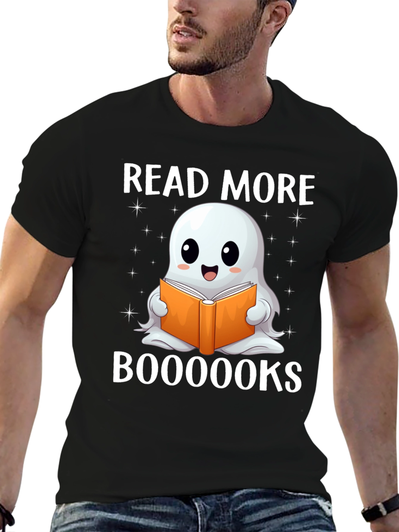 Read More Booooks Ghost T-Shirt