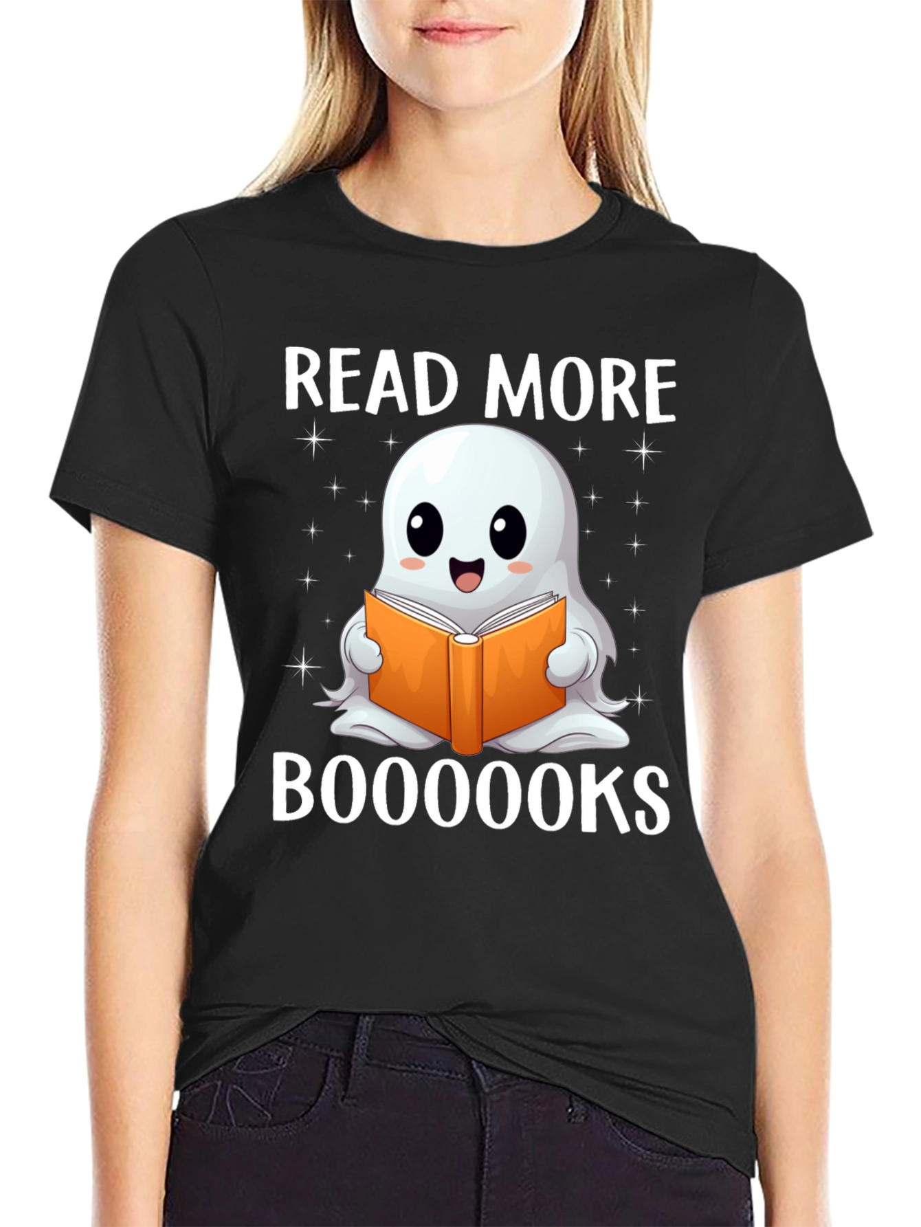 Read More Booooks Ghost T-Shirt