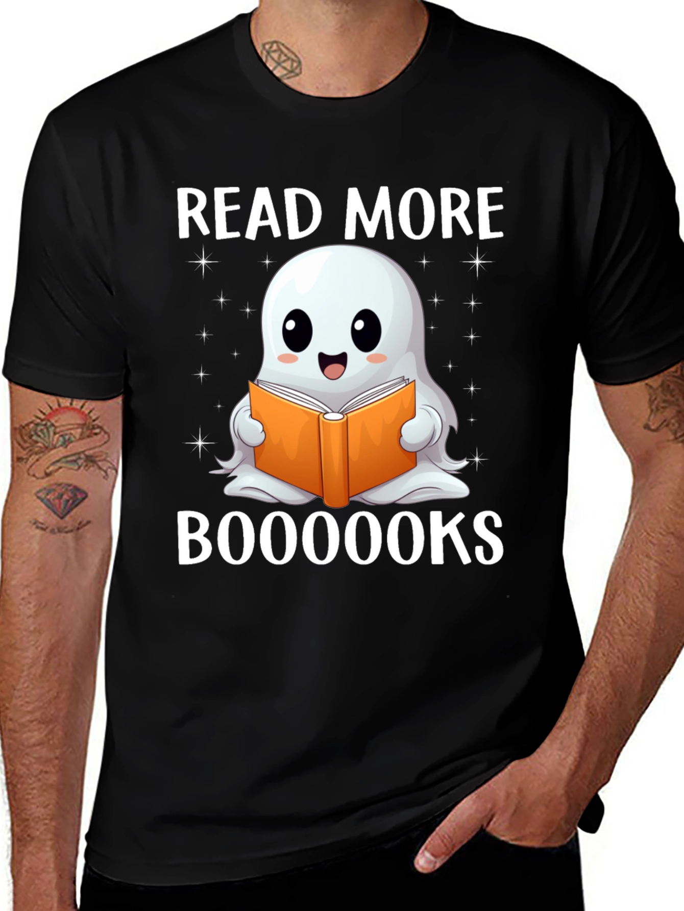 Read More Booooks Ghost T-Shirt