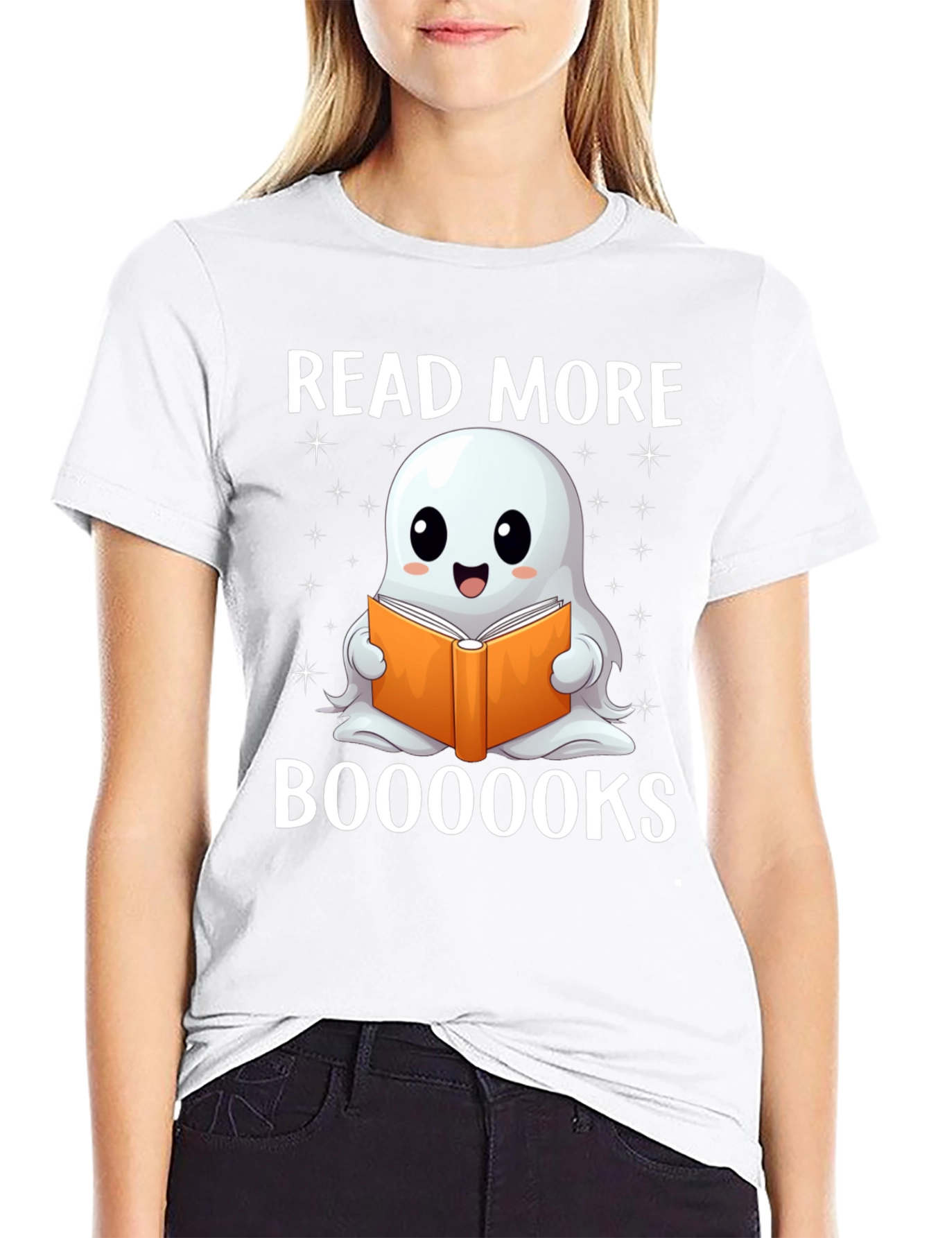 Read More Booooks Ghost T-Shirt
