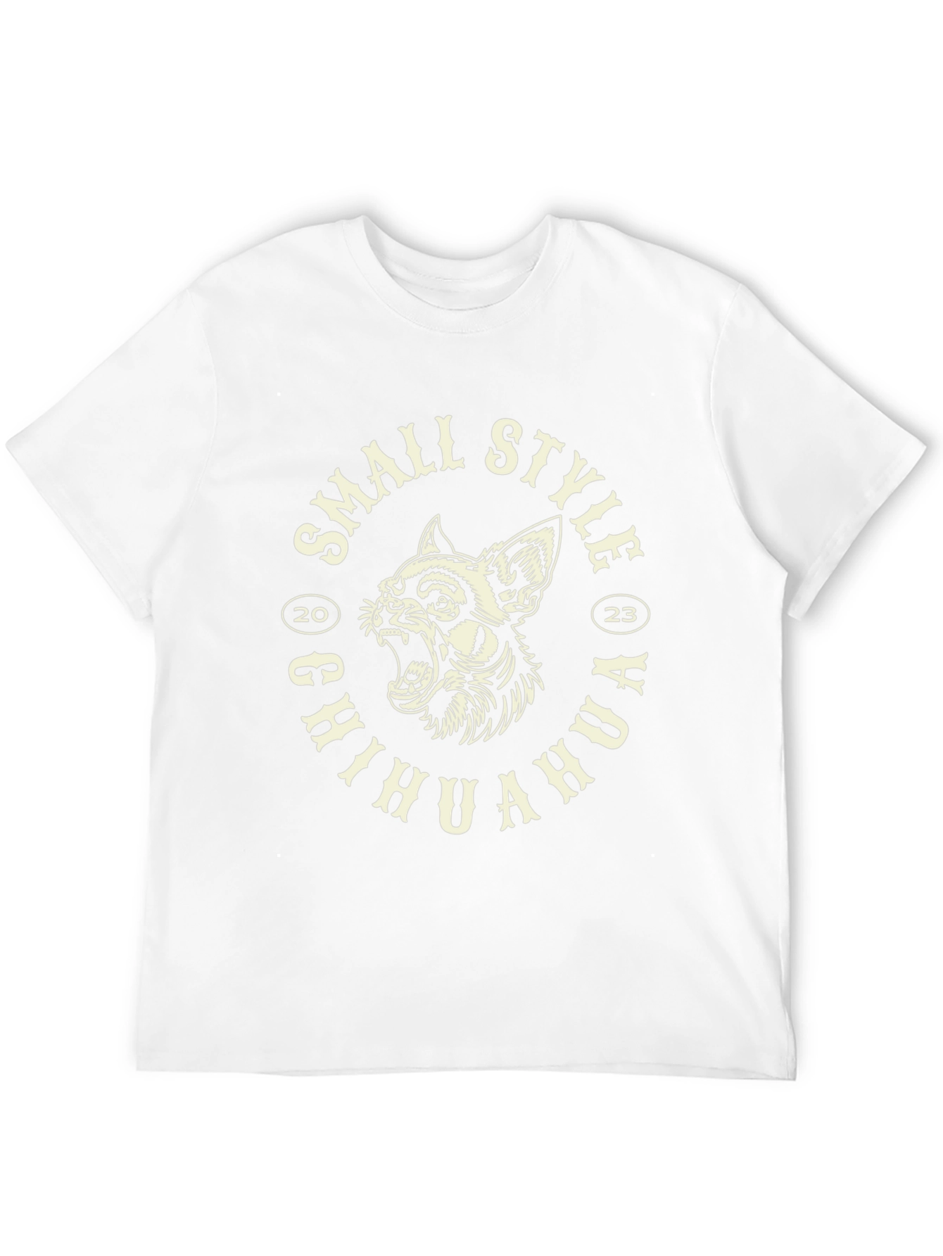 Small Style Chihuahua T-Shirt - Black