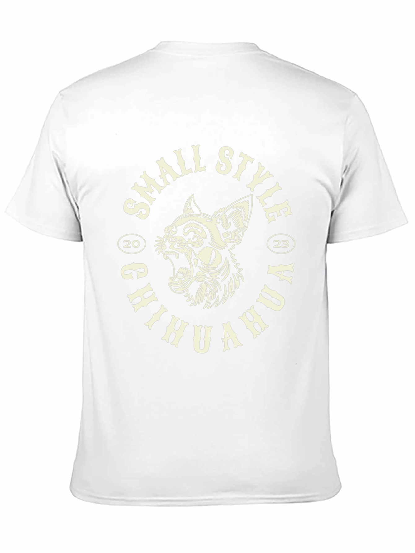 Small Style Chihuahua T-Shirt - Black