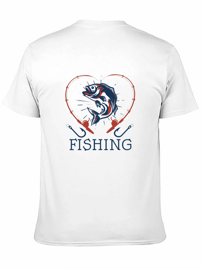 Fishing Heart T-Shirt: Angler Love Tee
