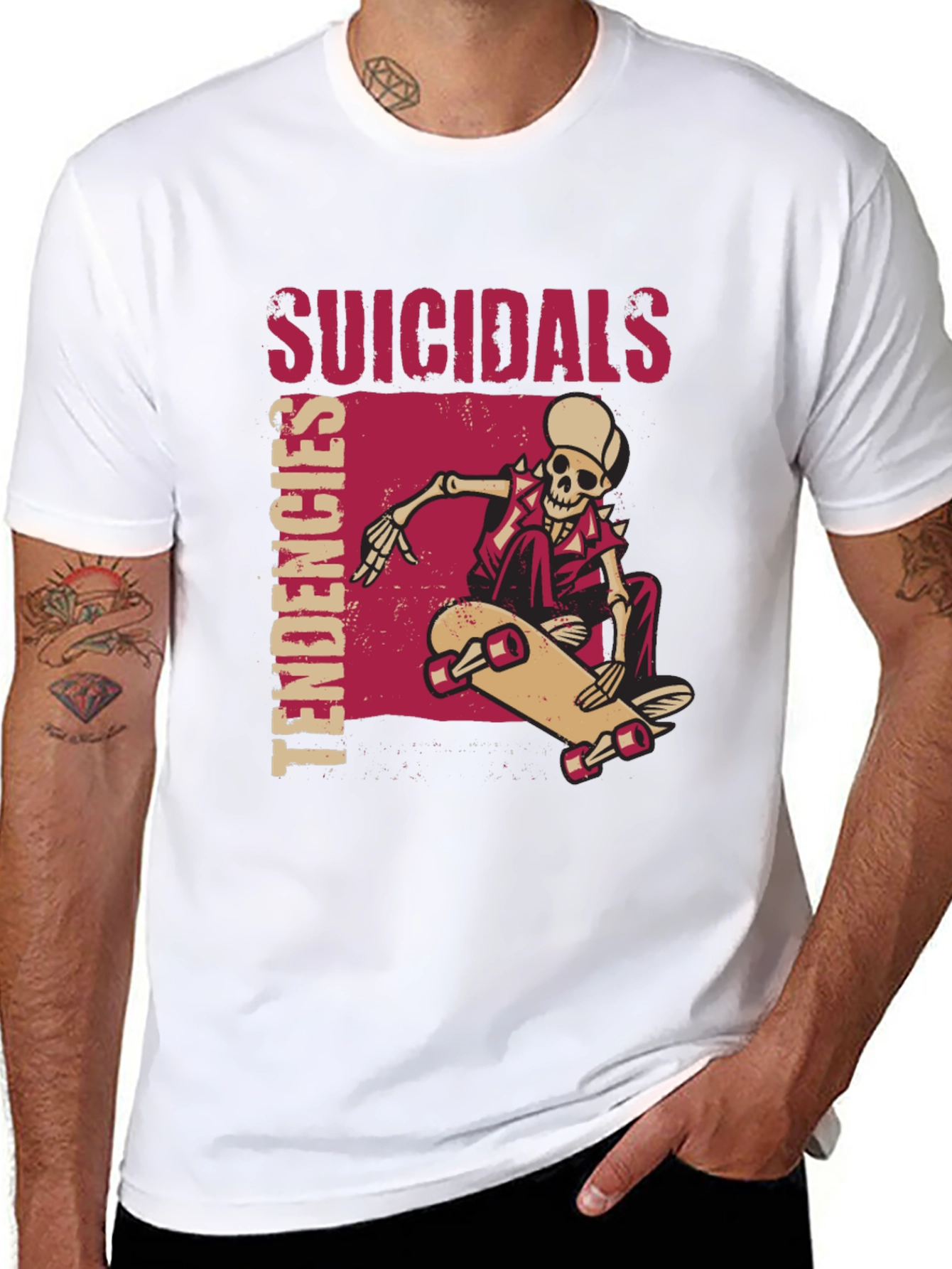 Suicidal Tendencies Skateboarder Graphic Tee - Black