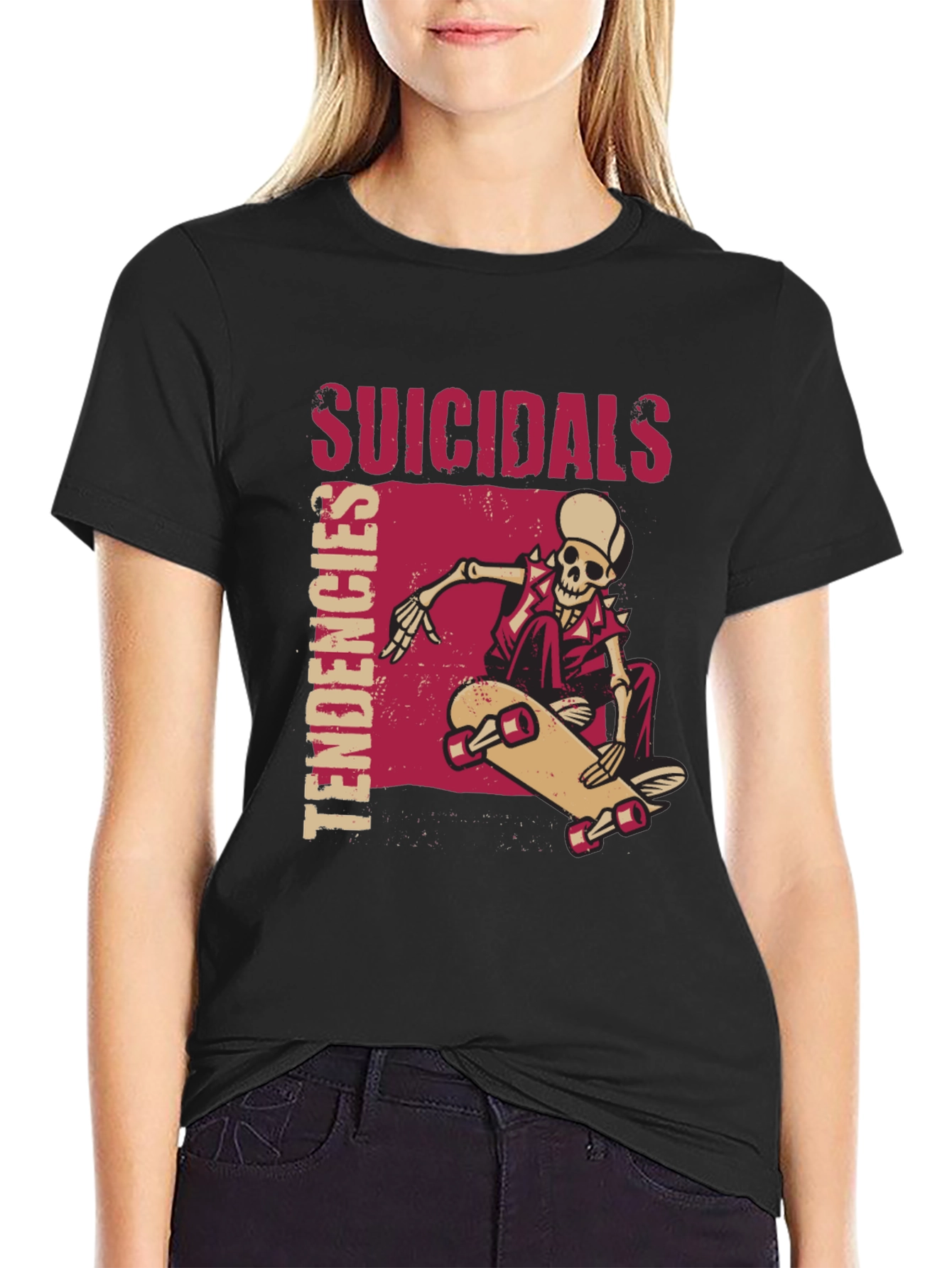 Suicidal Tendencies Skateboarder Graphic Tee - Black