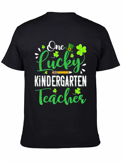 Lucky Kindergarten Teacher St. Patricks Day T-Shirt