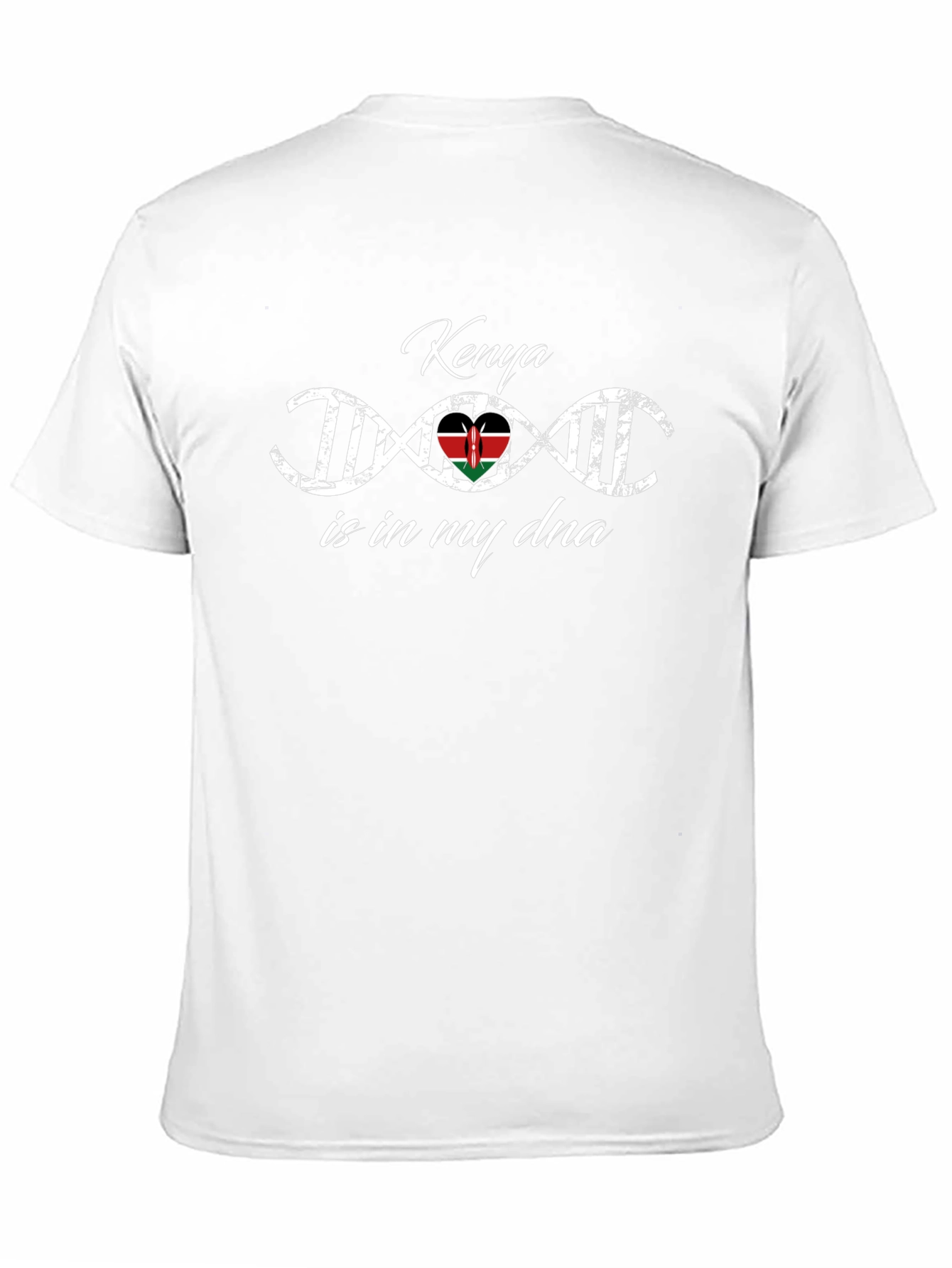 Kenya DNA T-Shirt - Black Graphic Tee