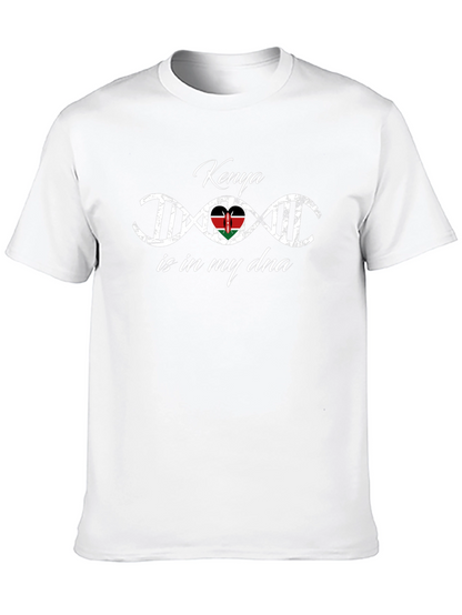 Kenya DNA T-Shirt - Black Graphic Tee