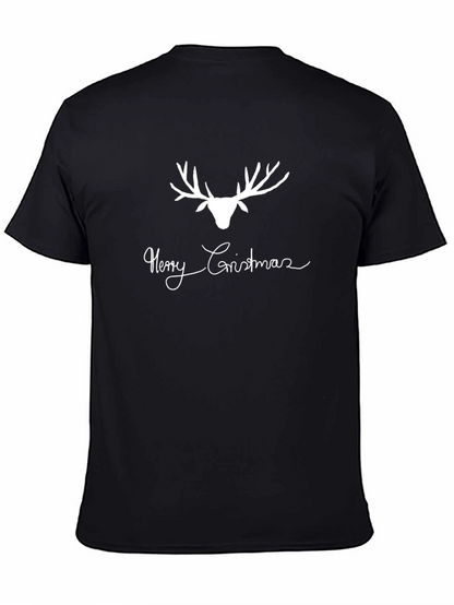 Merry Christmas Reindeer Graphic Tee