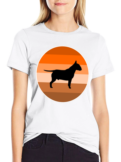 Bull Terrier Sunset T-Shirt