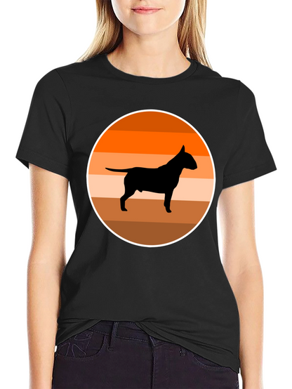 Bull Terrier Sunset T-Shirt