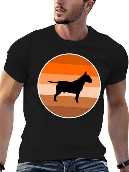 Bull Terrier Sunset T-Shirt