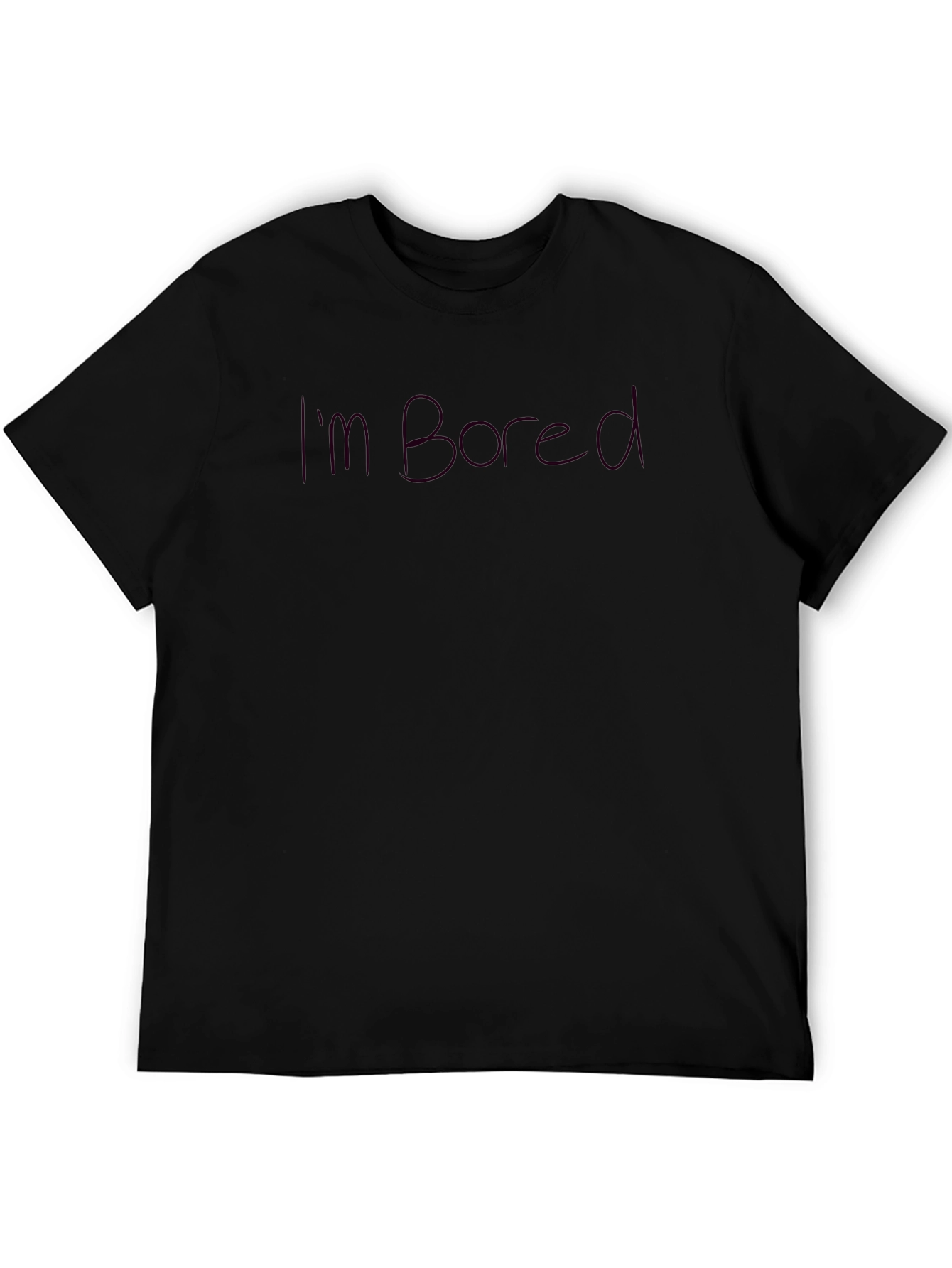 Im Bored Graphic T-Shirt - Mens Casual Wear