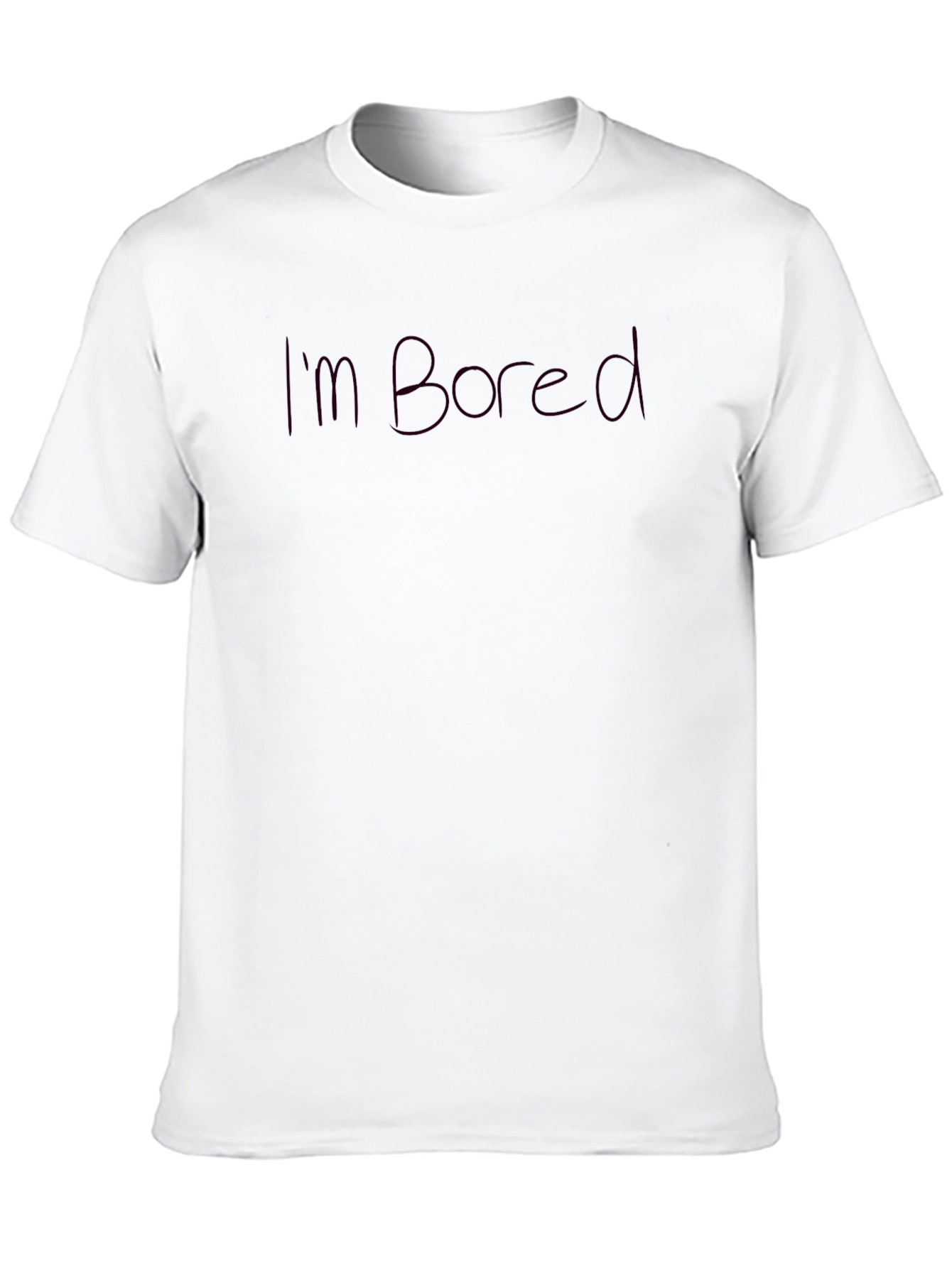 Im Bored Graphic T-Shirt - Mens Casual Wear