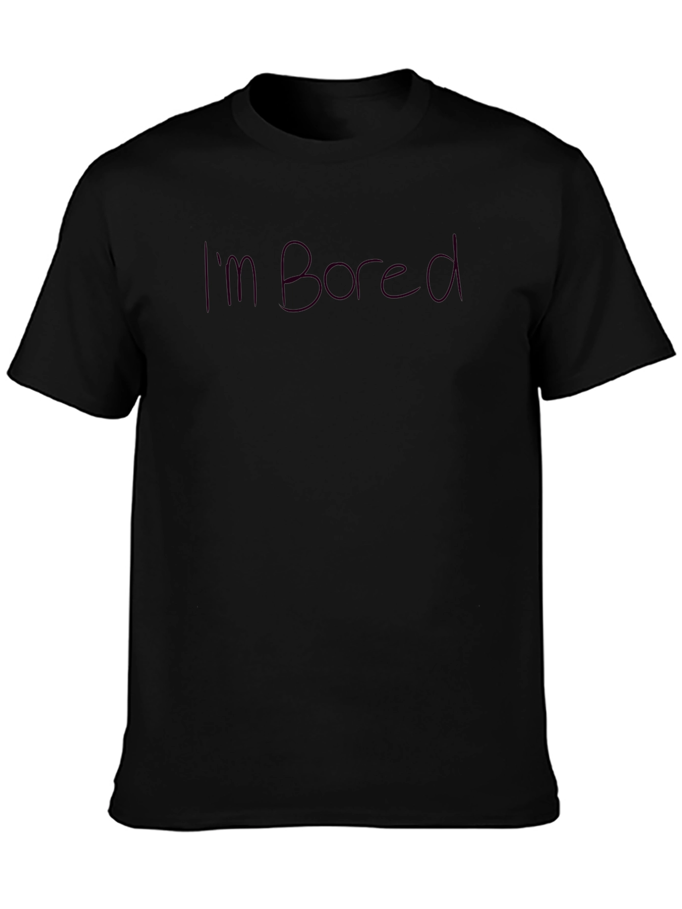 Im Bored Graphic T-Shirt - Mens Casual Wear