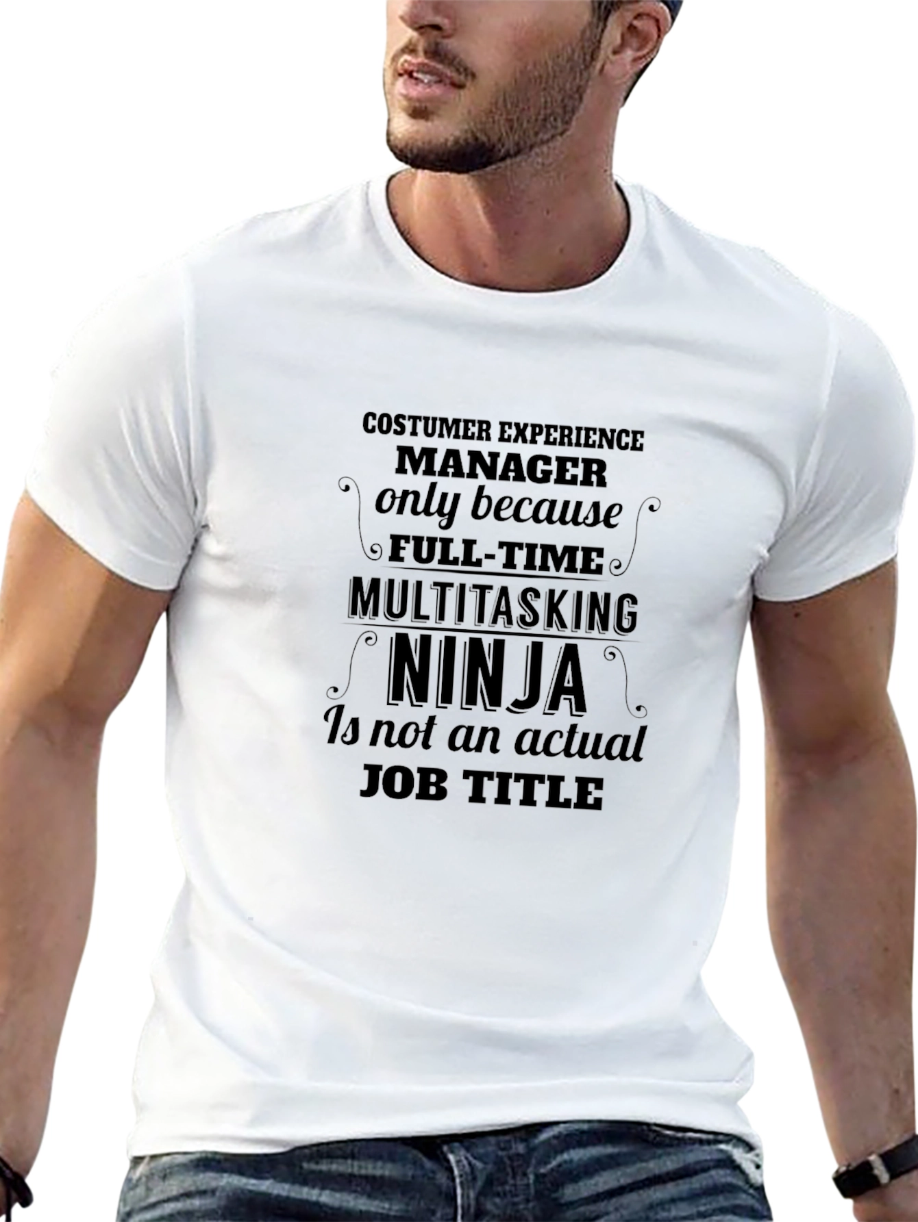 Customer Experience Manager Ninja T-Shirt