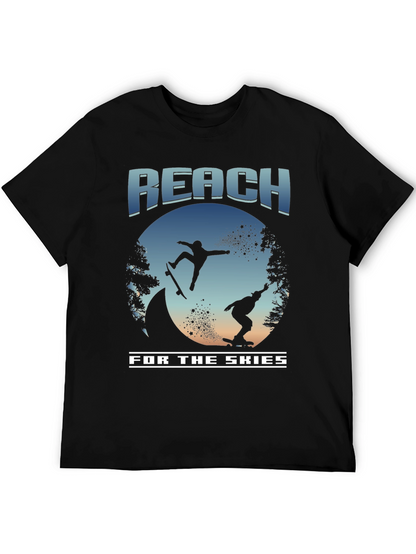 Reach for the Skies Skateboard T-Shirt