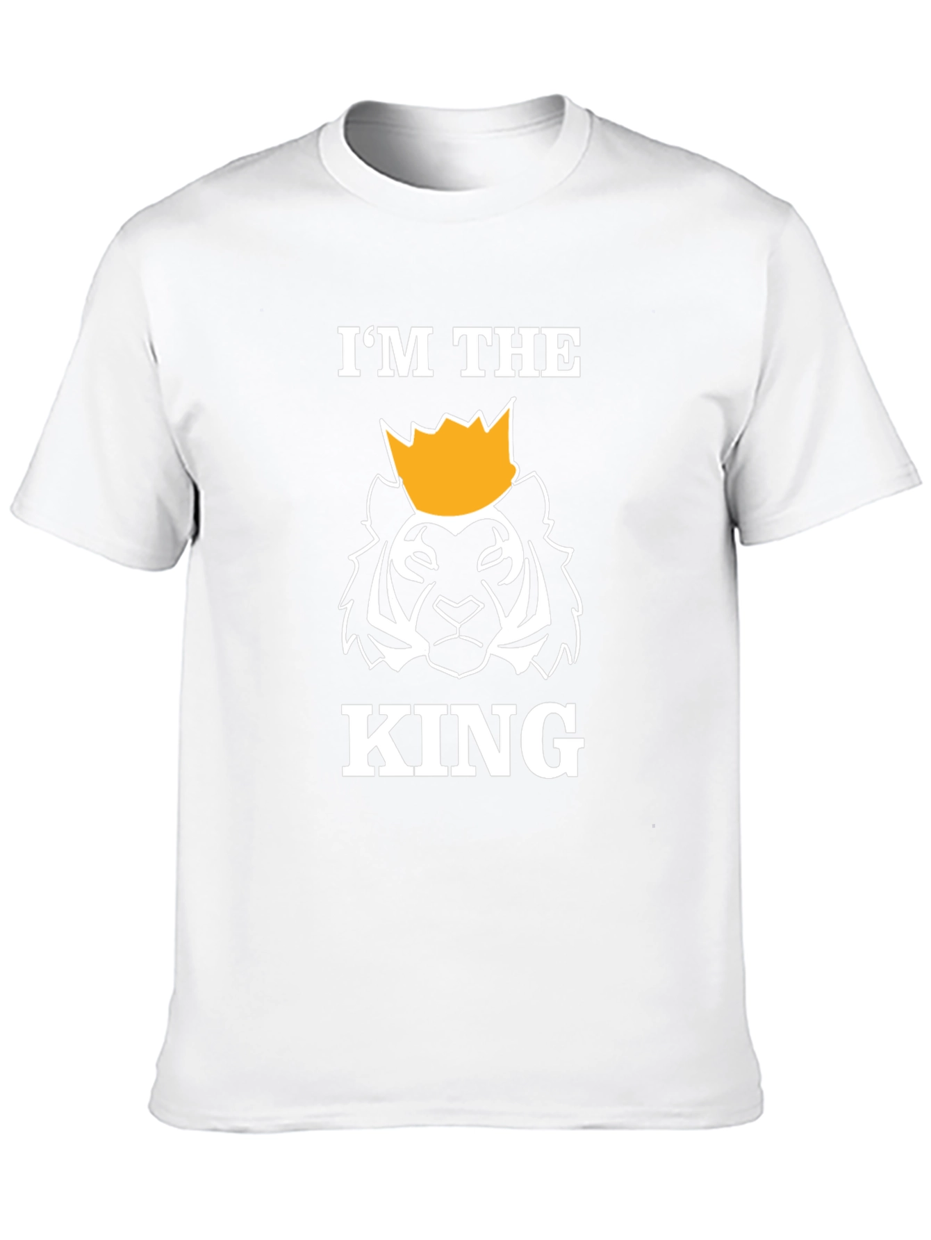 Im The King Black Graphic T-Shirt
