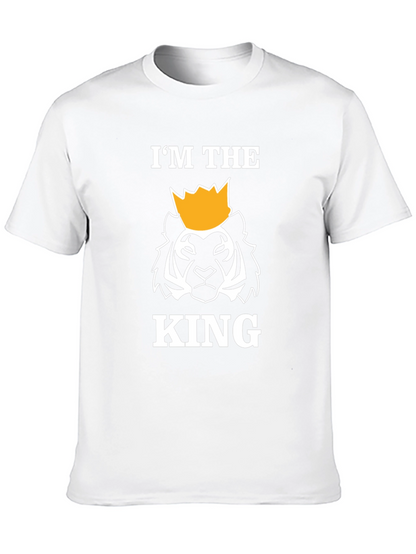 Im The King Black Graphic T-Shirt