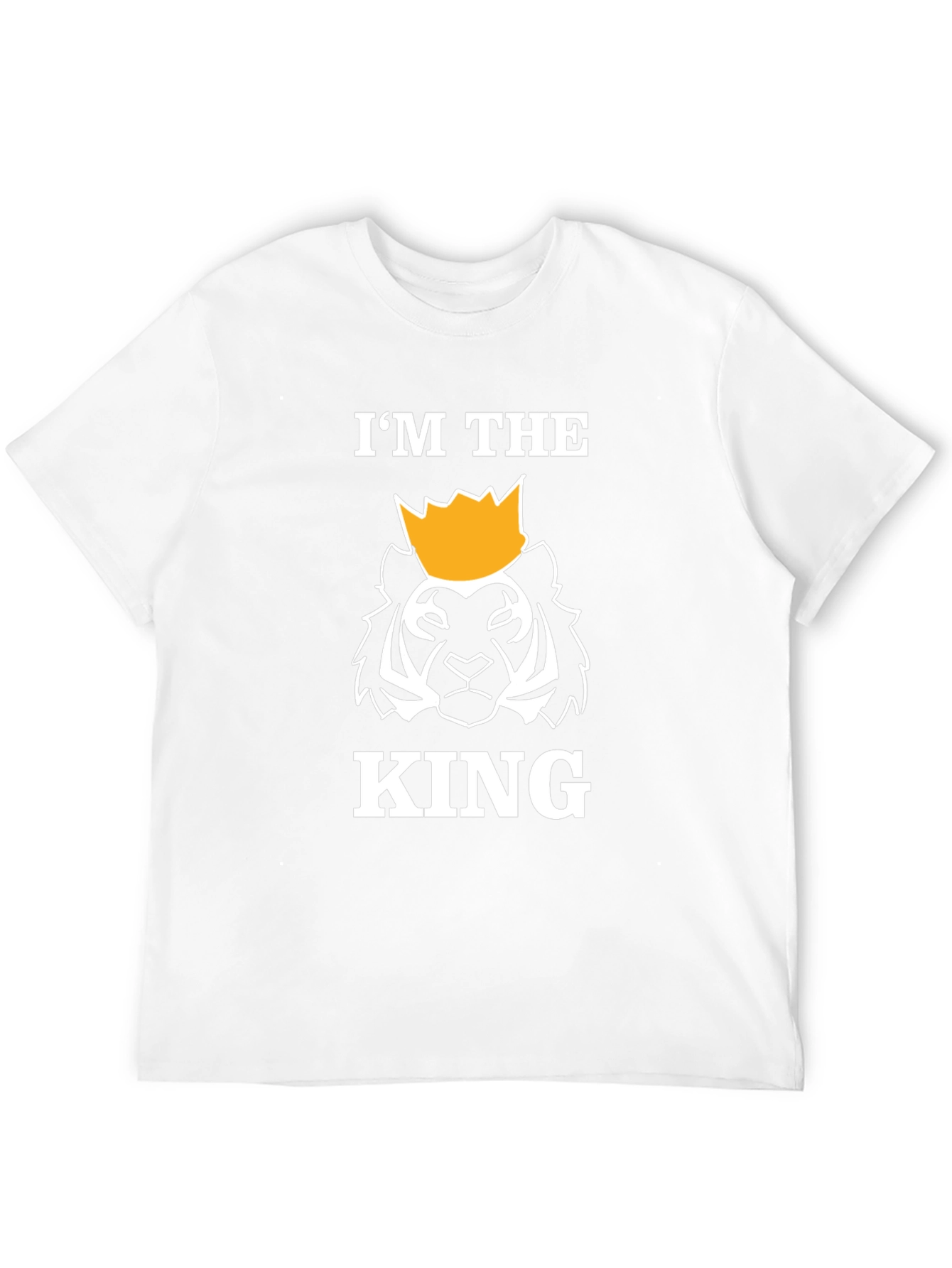 Im The King Black Graphic T-Shirt