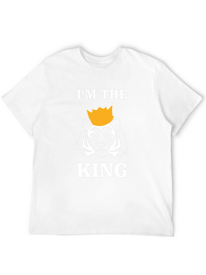 Im The King Black Graphic T-Shirt