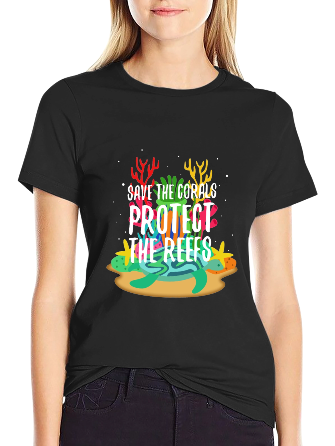 Save Corals Protect Reefs T-Shirt