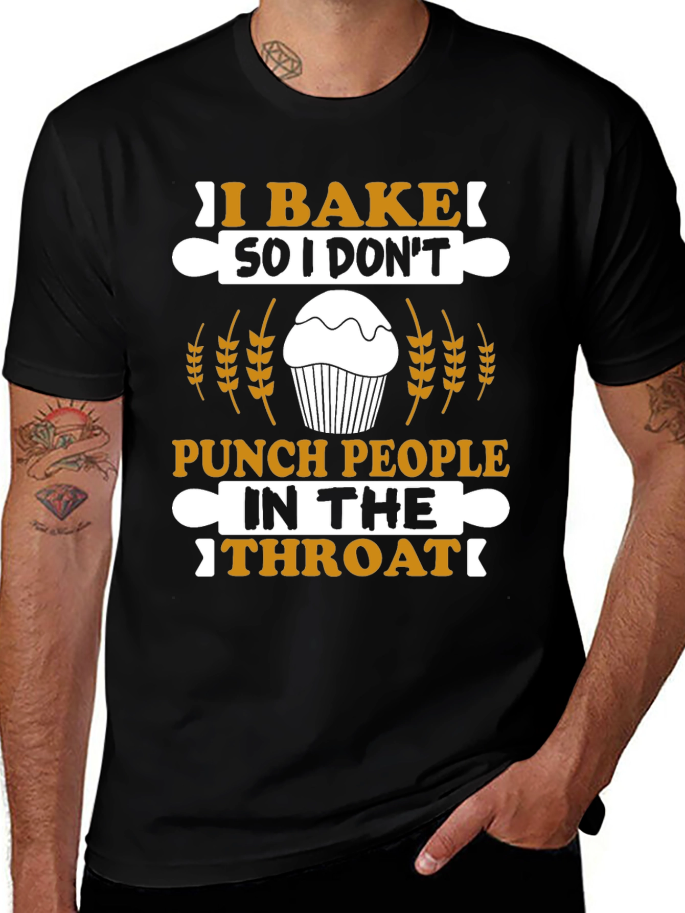 I Bake T-Shirt - Funny Baking Apparel