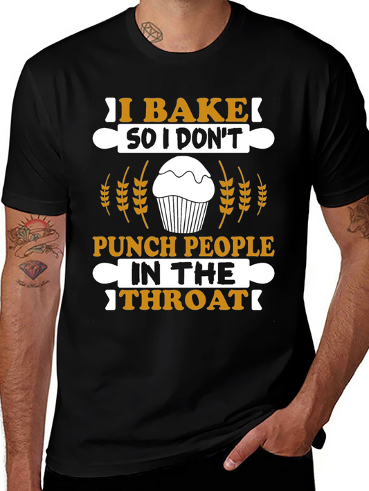 I Bake T-Shirt - Funny Baking Apparel