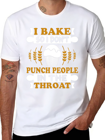 I Bake T-Shirt - Funny Baking Apparel
