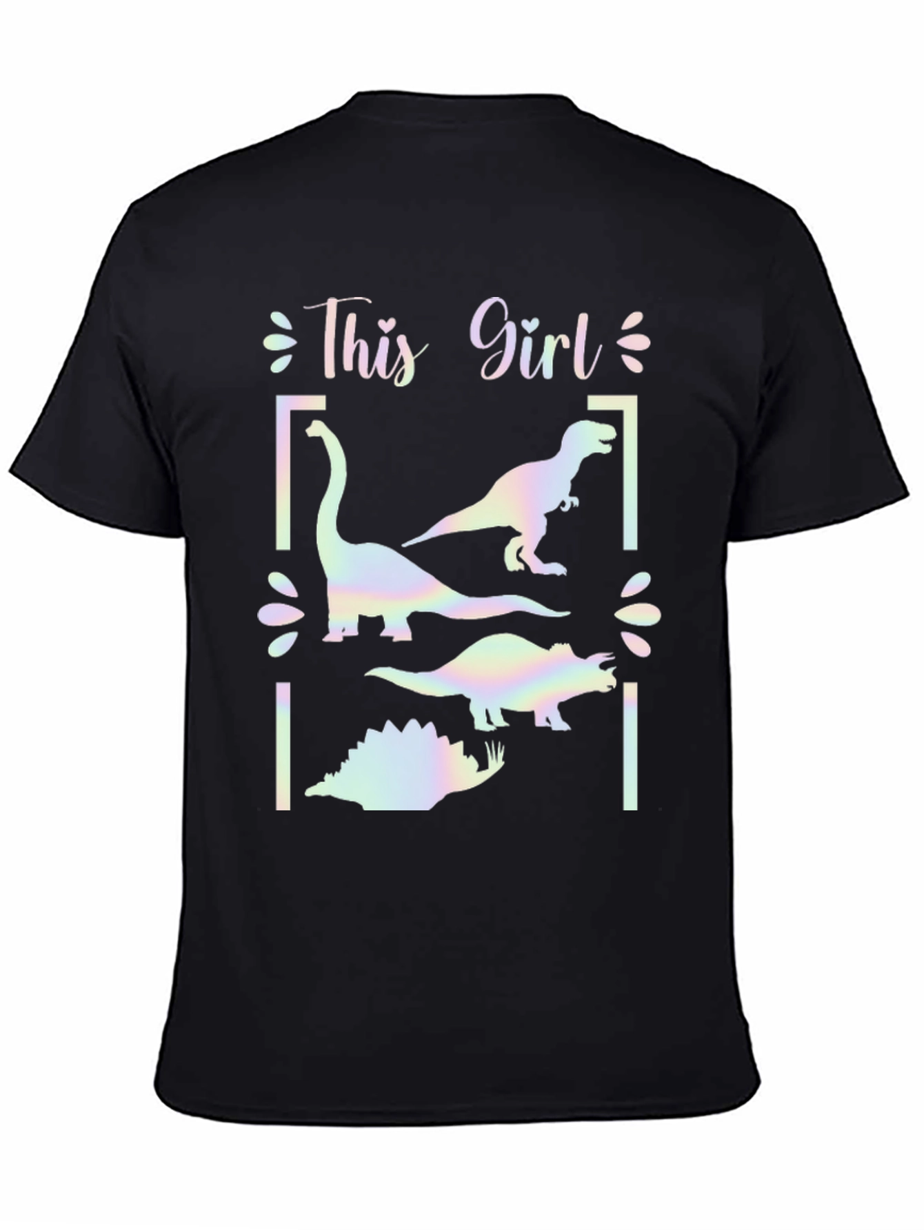 Dinosaur Girls Graphic T-Shirt