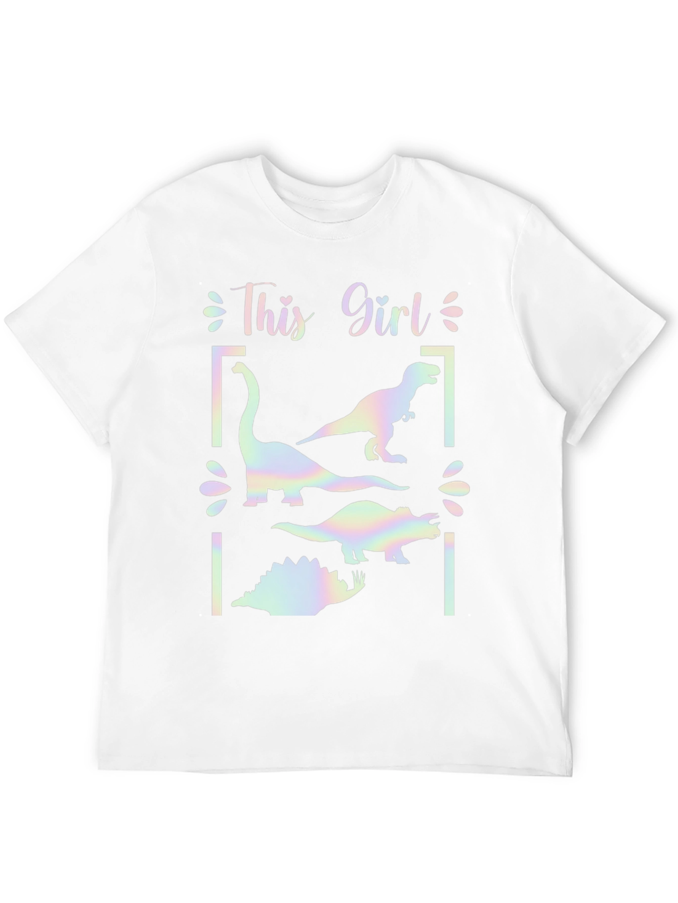 Dinosaur Girls Graphic T-Shirt