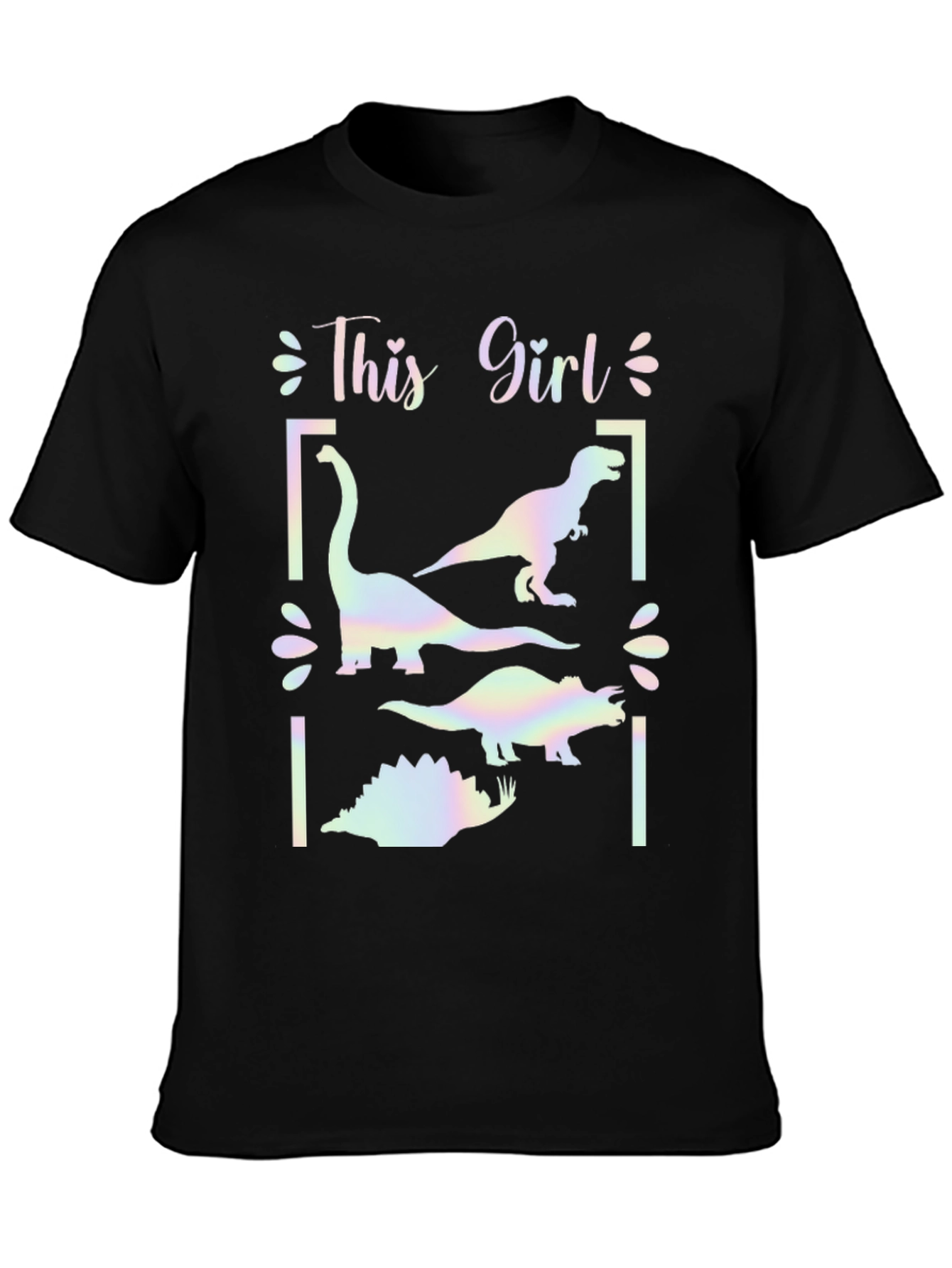 Dinosaur Girls Graphic T-Shirt