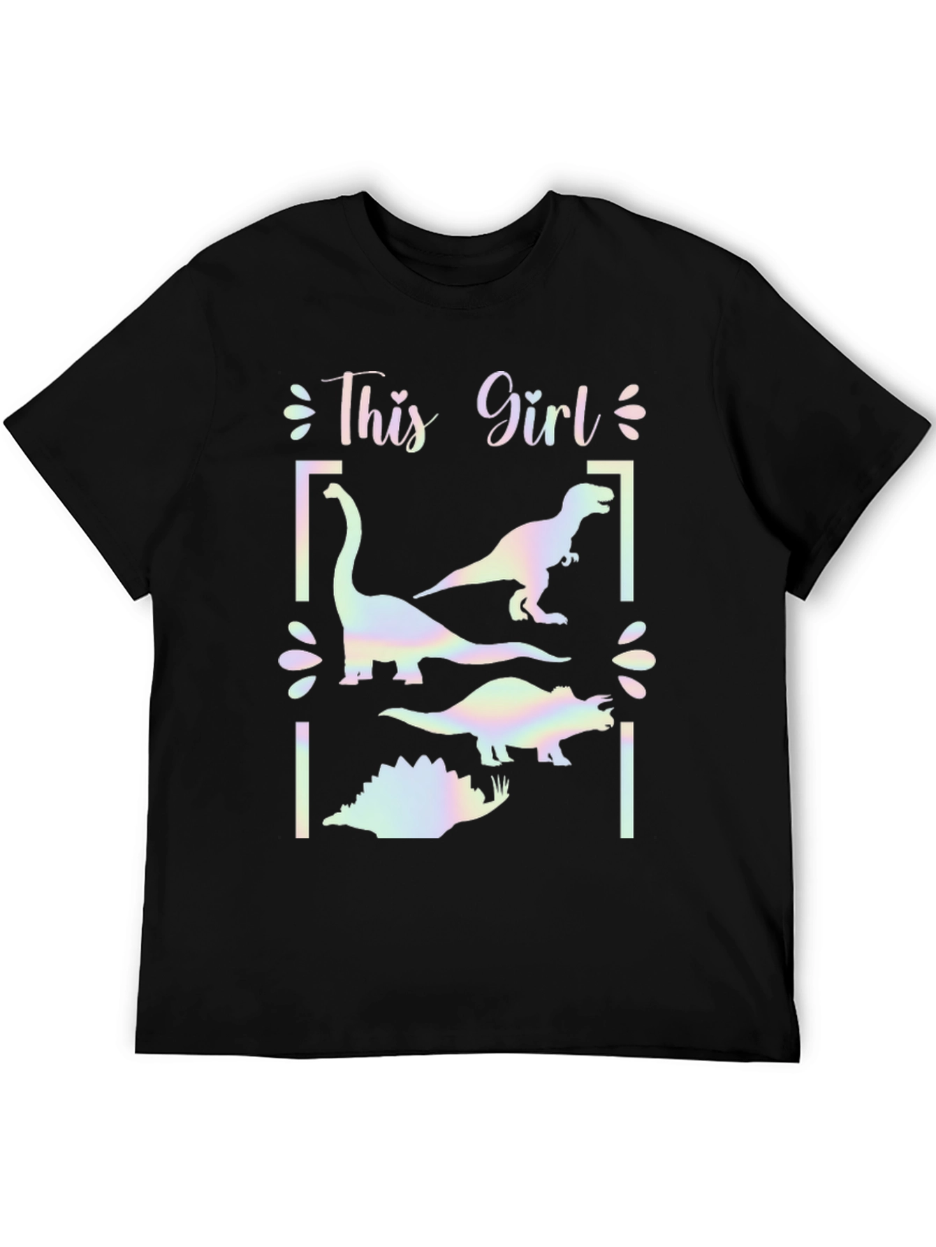 Dinosaur Girls Graphic T-Shirt