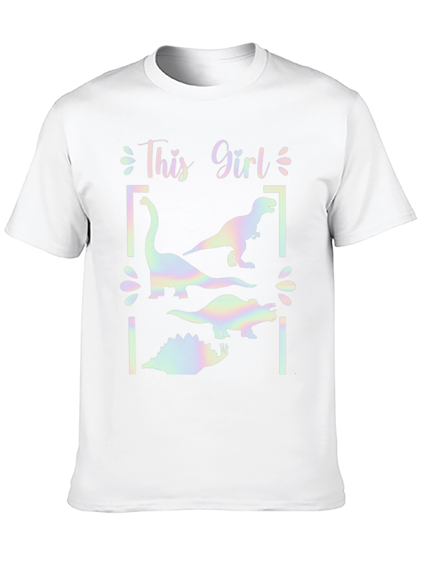Dinosaur Girls Graphic T-Shirt