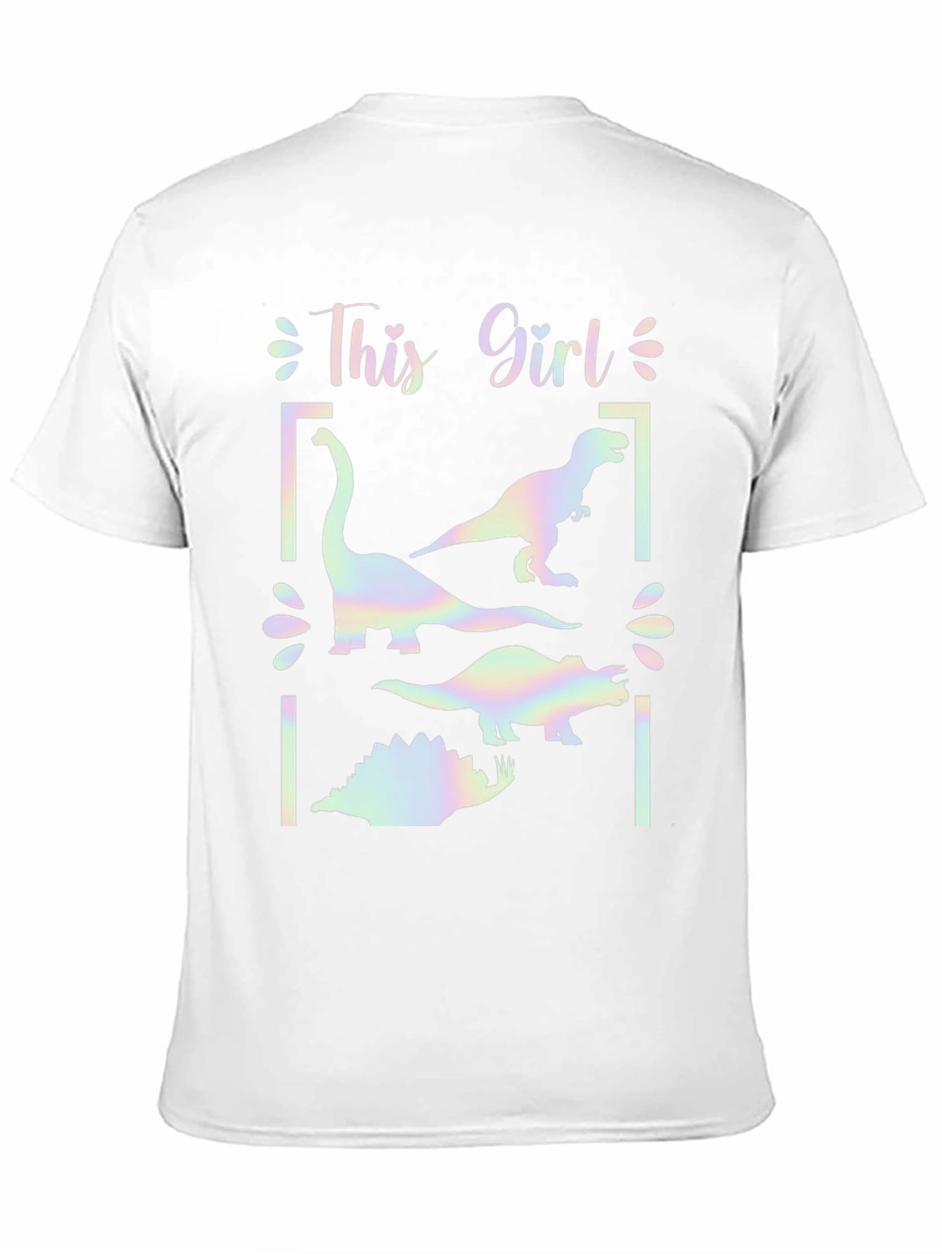 Dinosaur Girls Graphic T-Shirt