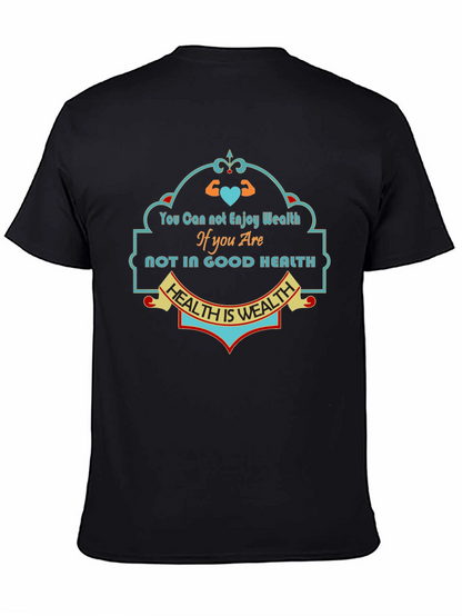 Health is Wealth Graphic Tee