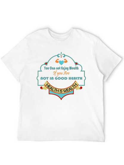 Health is Wealth Graphic Tee